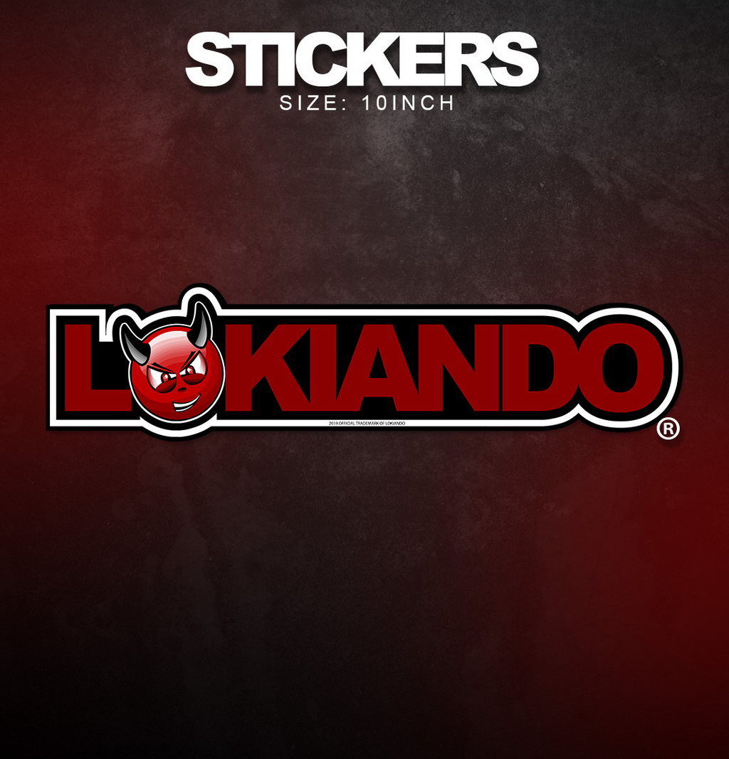 Lokiando Red Sticker (12inch)