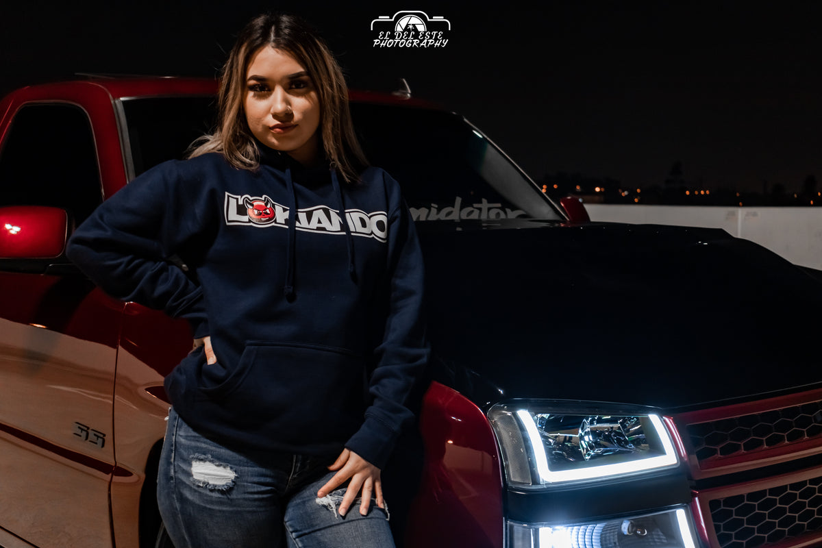 Lokiando Navy Blue Hoodies