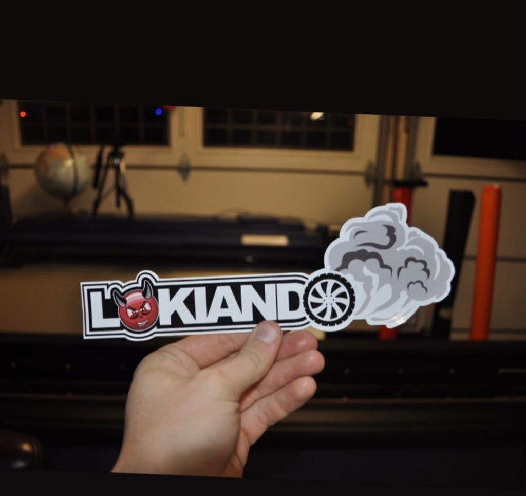 LOKIANDO BURNOUT STICKER