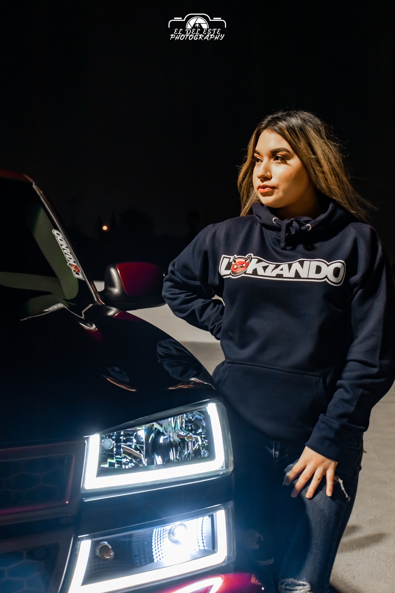 Lokiando Navy Blue Hoodies